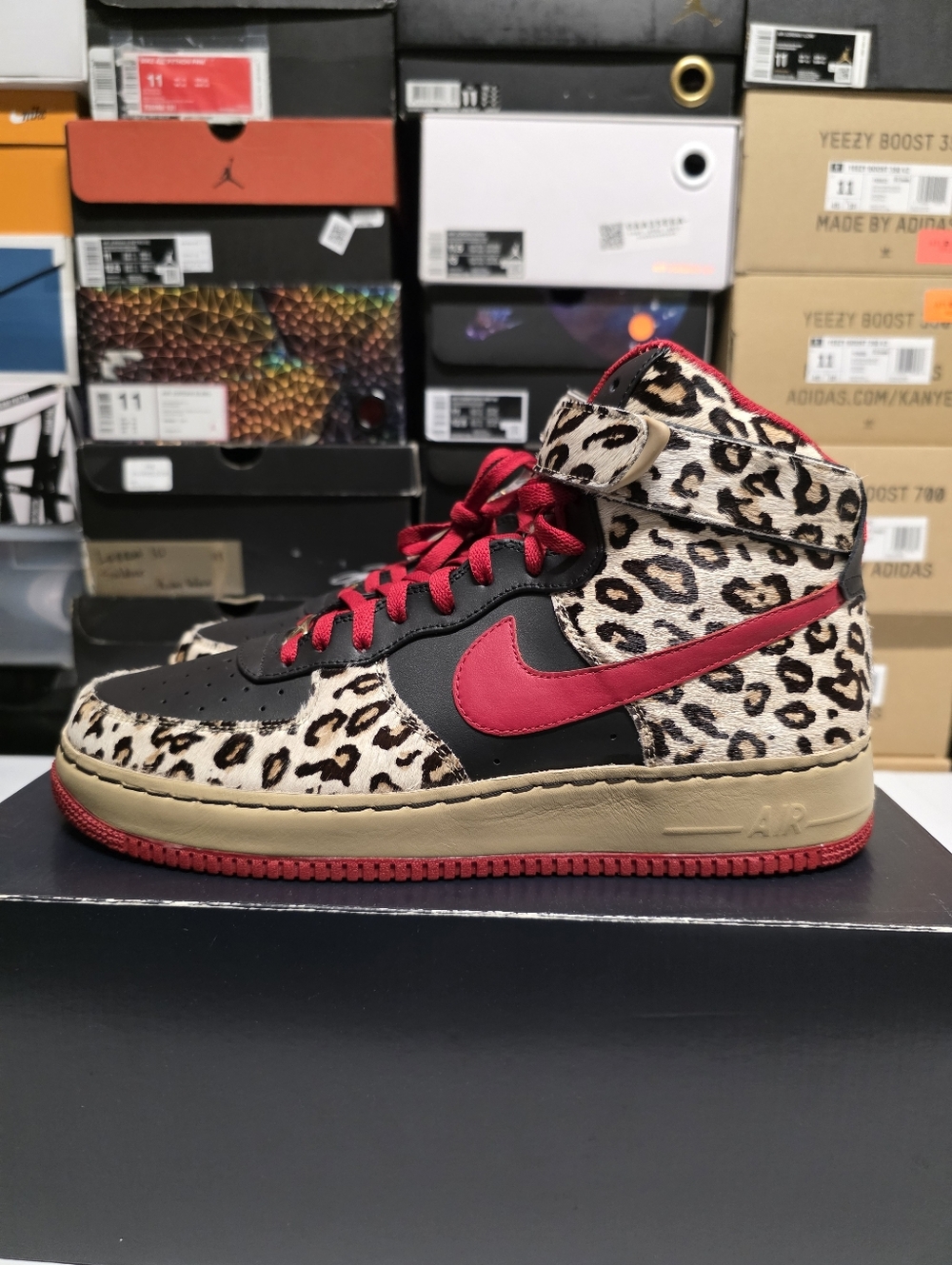 Nike Air Force 1 High NIKEiD - Year Of The Horse - Pony hair Sz 12.5 - Picture 3 of 9